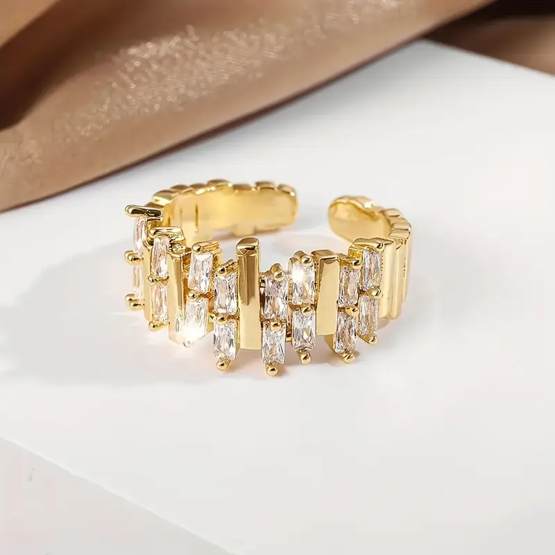 Luxurious, Irregular Adjustable Ring