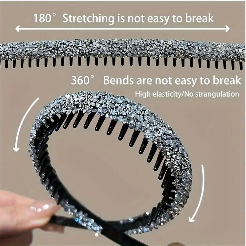 Sparkling Rhinestone Hairbands