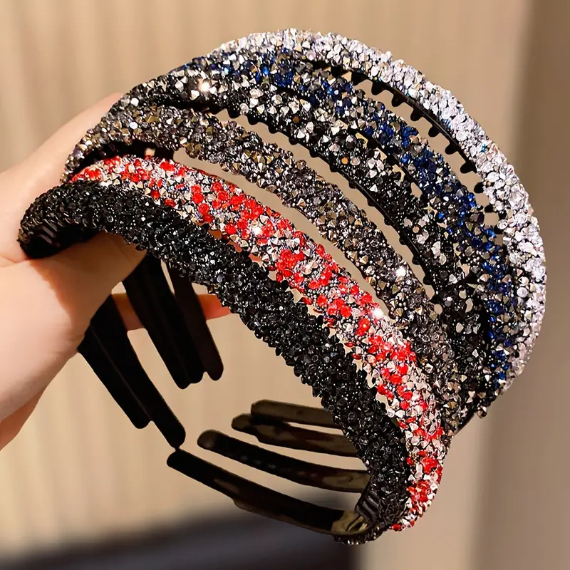 Sparkling Rhinestone Hairbands