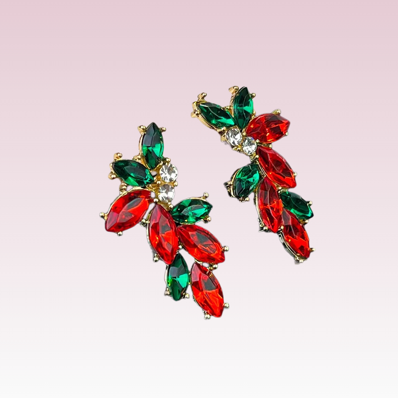 AJDE80200143 Red Alloy Earrings-AJDE