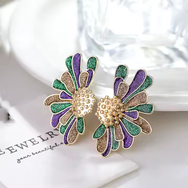 AJSE80200064 Zinc Alloy Stud Earrings