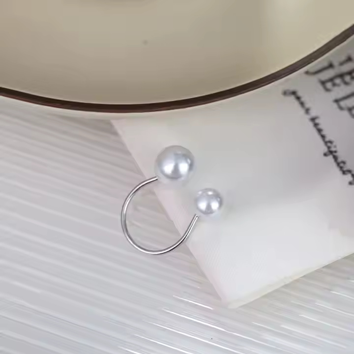 Pearl Open Ring