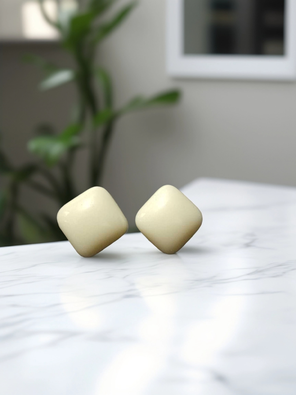 AJSE80200081 Square Stud Earrings-AJSE