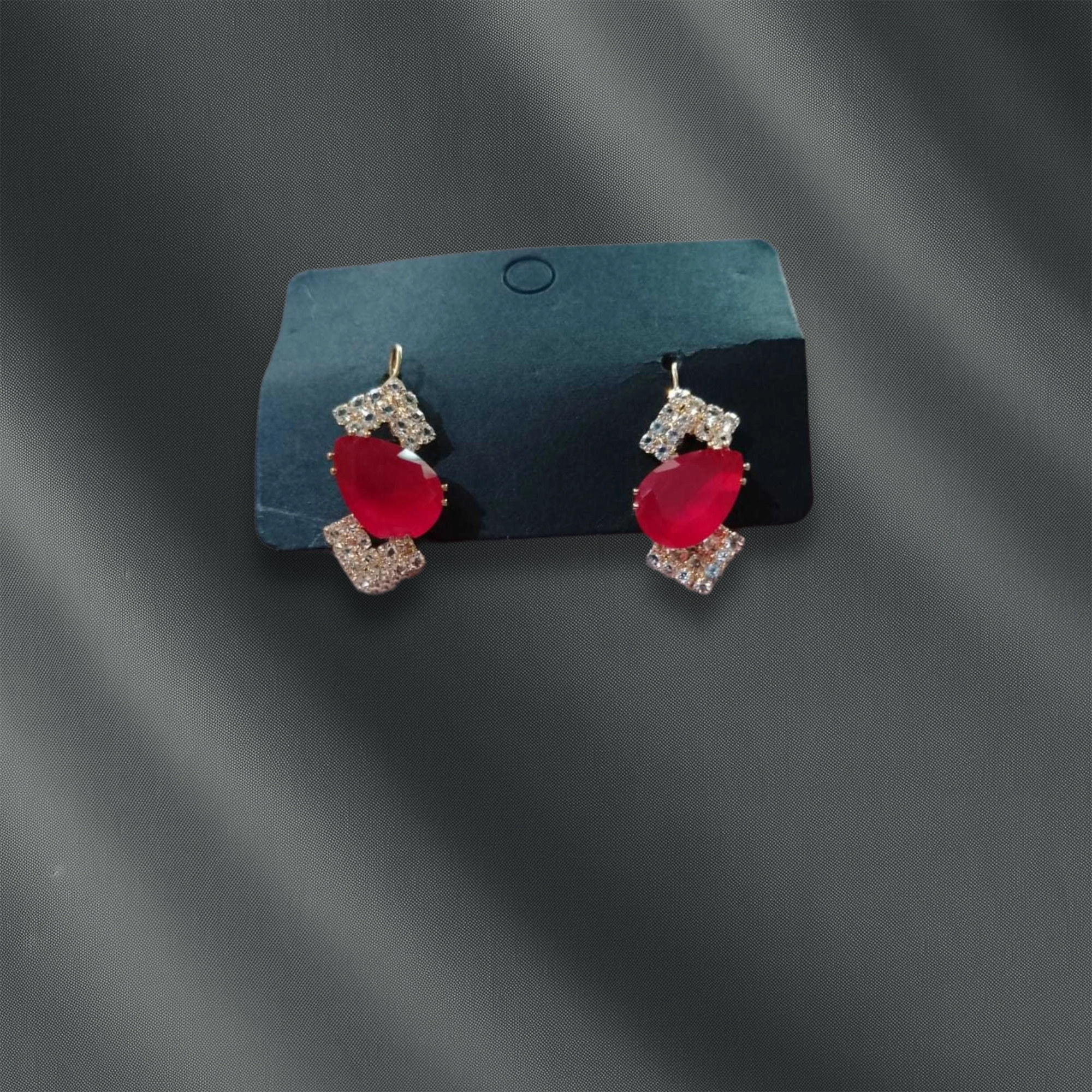 AJDE80200121 Rhinestone Earrings-AJDE