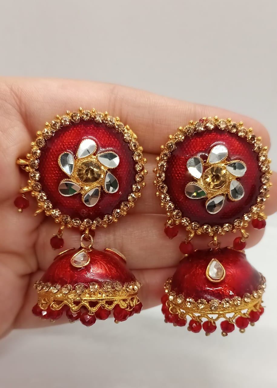 AJKE80200147 Kundan Jumki-AJKE